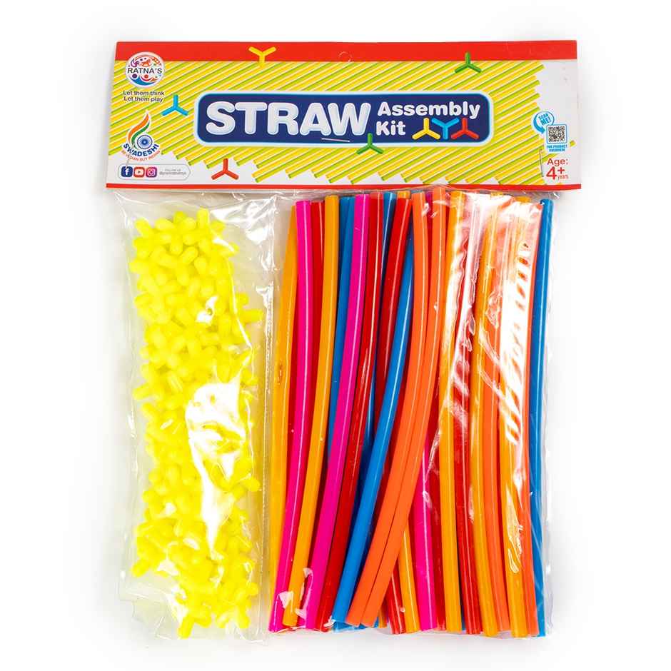 Ratna's Straw Assembly Kit (Colour May Vary)