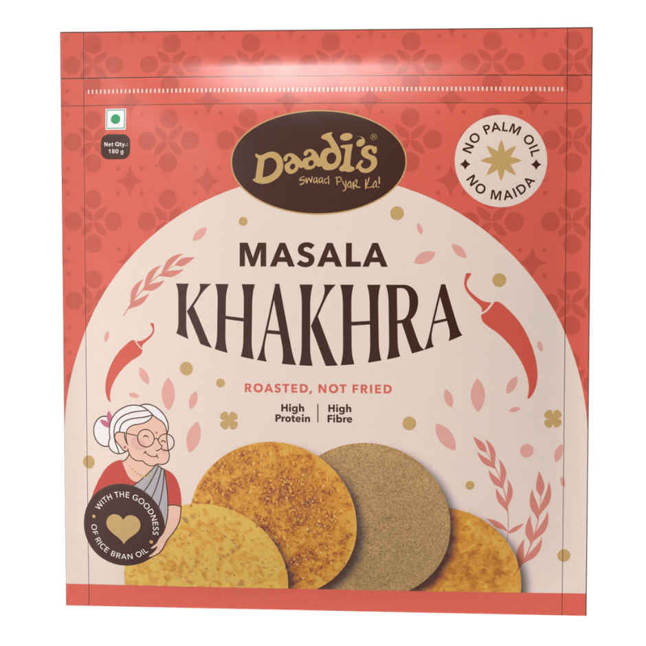 Daadi's Masala Khakhra | Crispy Snack