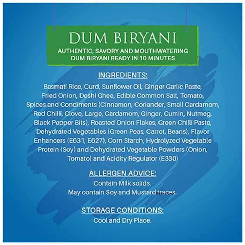 Daawat Cuppa Rice Dum Biryani - Ready To Eat