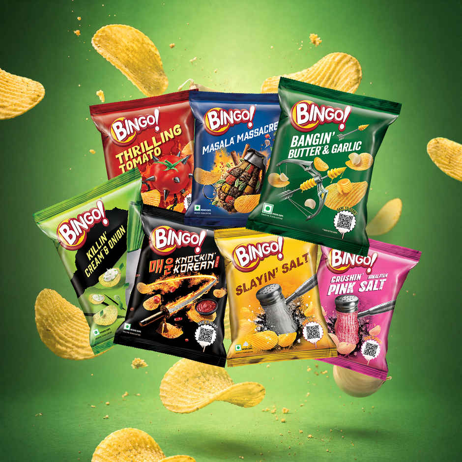 Bingo! Potato Chips Bangin' Butter & Garlic