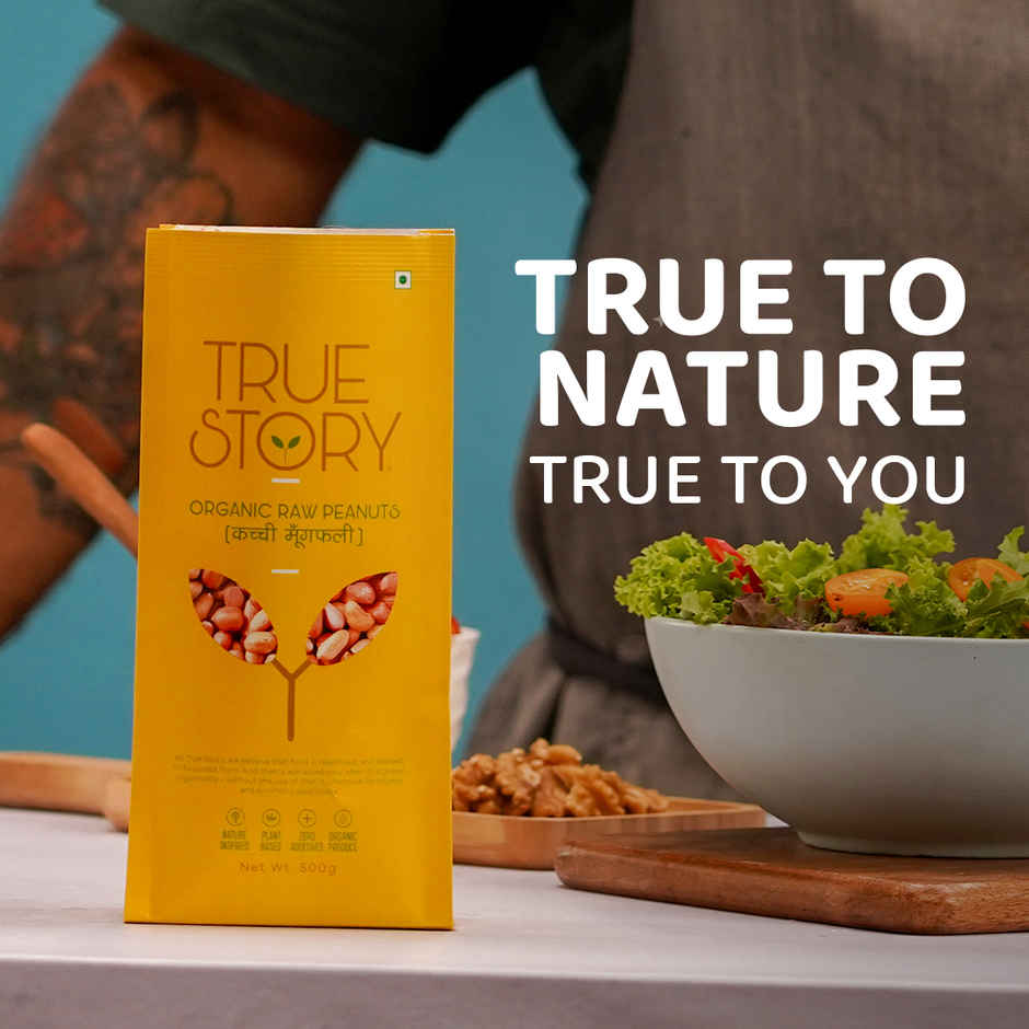True Story Organic Raw Peanuts