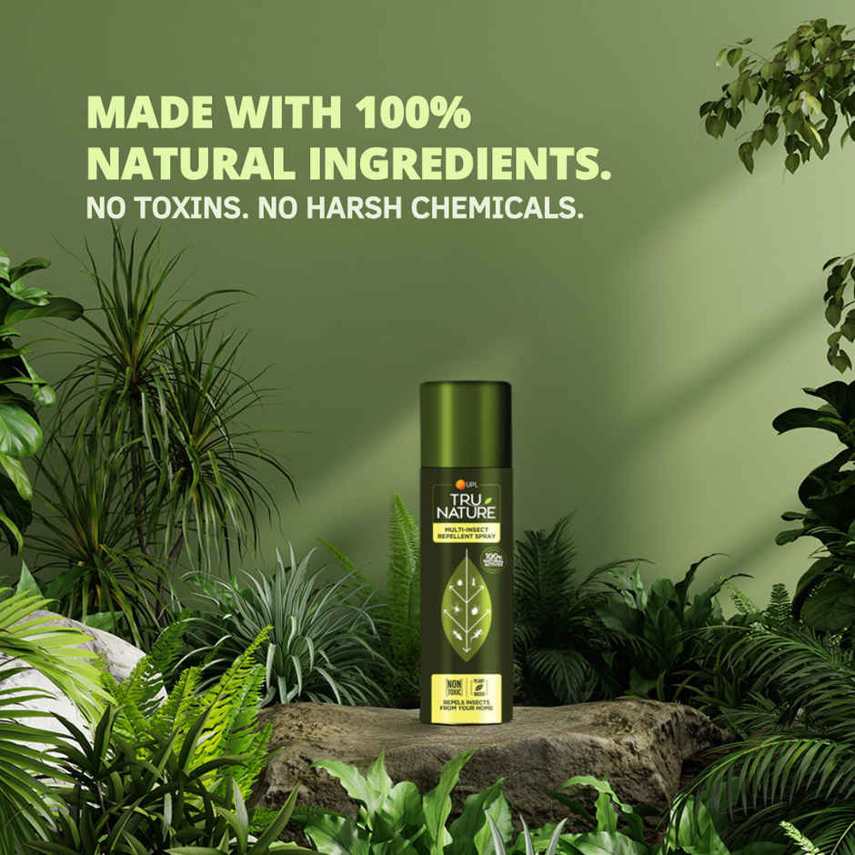 Tru Nature Herbal Multi-Insects Repellent Spray | Works on Ants Termite Ticks Bedbugs Spider Lizards