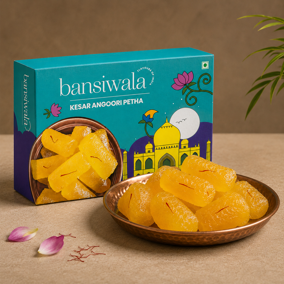 Kesar Angoori Petha by Bansiwala | Combo
