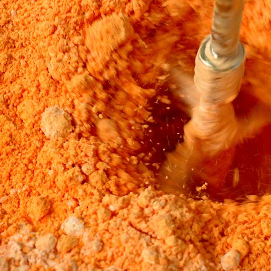 Nat Habit Natural Organic Holi Color Gulal Orange - Marigold Chhalak