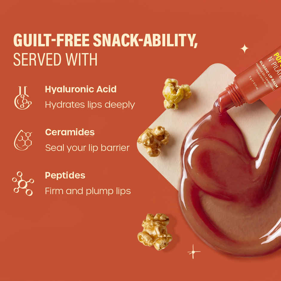 Plum BodyLovin' Popcorn N' Pilates Glassic Lip Balm