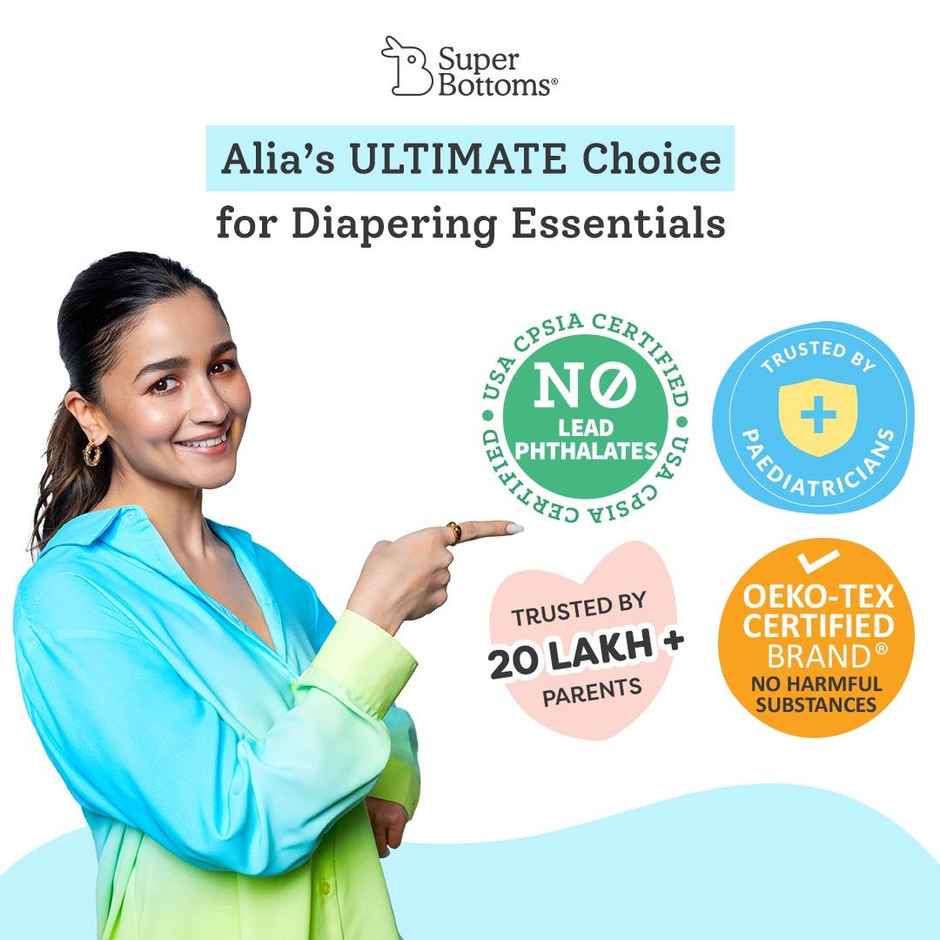 SuperBottoms Newborn Baby Diapering Essentials Gift Pack