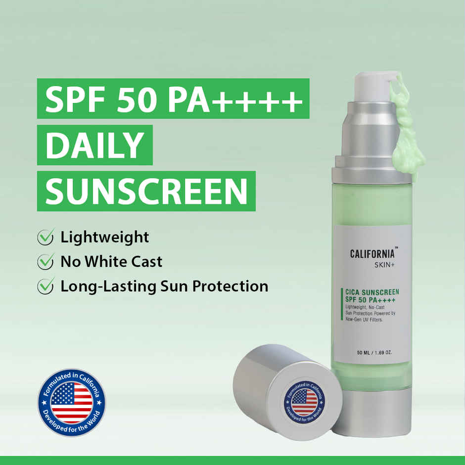 California Skin+ Cica Sunscreen SPF50 PA++++