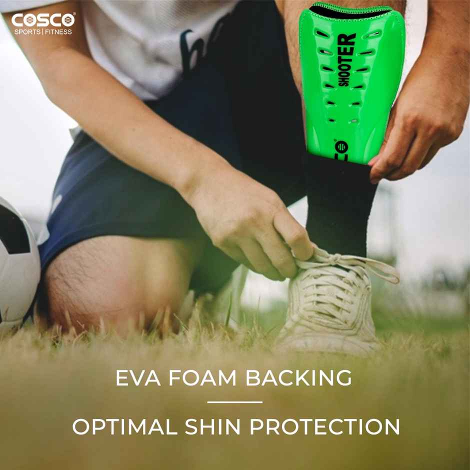Cosco Plastic Shin Guard - Shooter