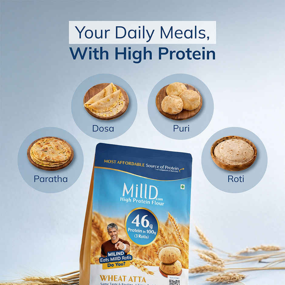 MillD High Protein Atta