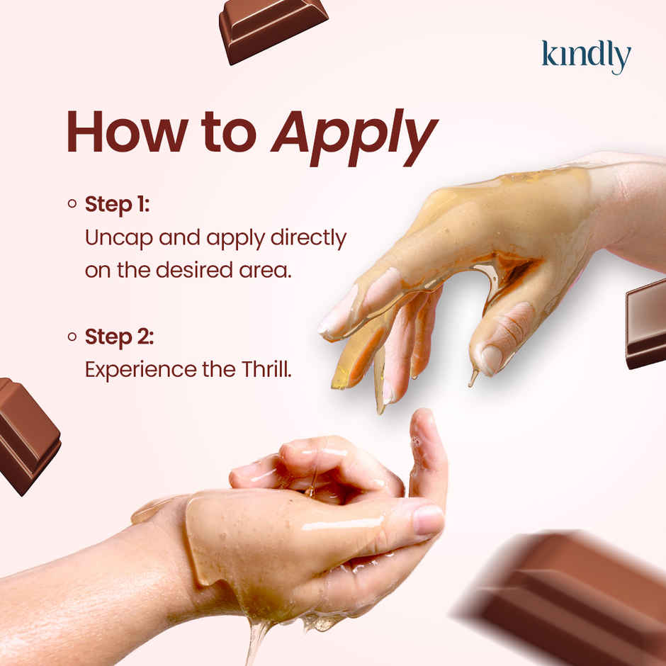 Kindly Health Tease Chocolate Favoured Lubes