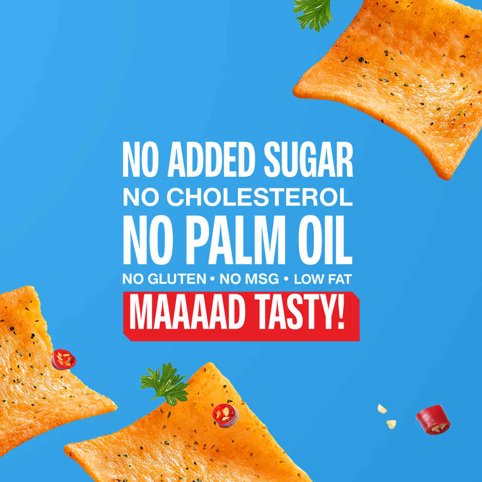 SuperYou 20g Protein Multigrain Chips - Super Masala (No Palm oil, Baked Not Fried)
