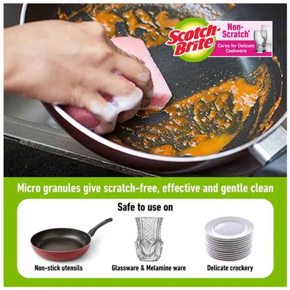 Scotch-Brite Non Scratch Sponge Scrubber Combo 
