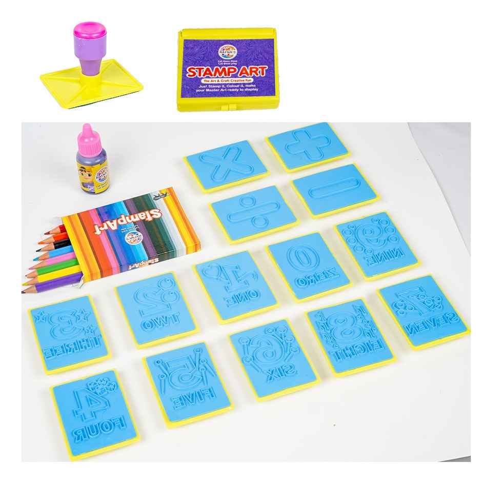 Ratna's Stamp Art | B Numbers
