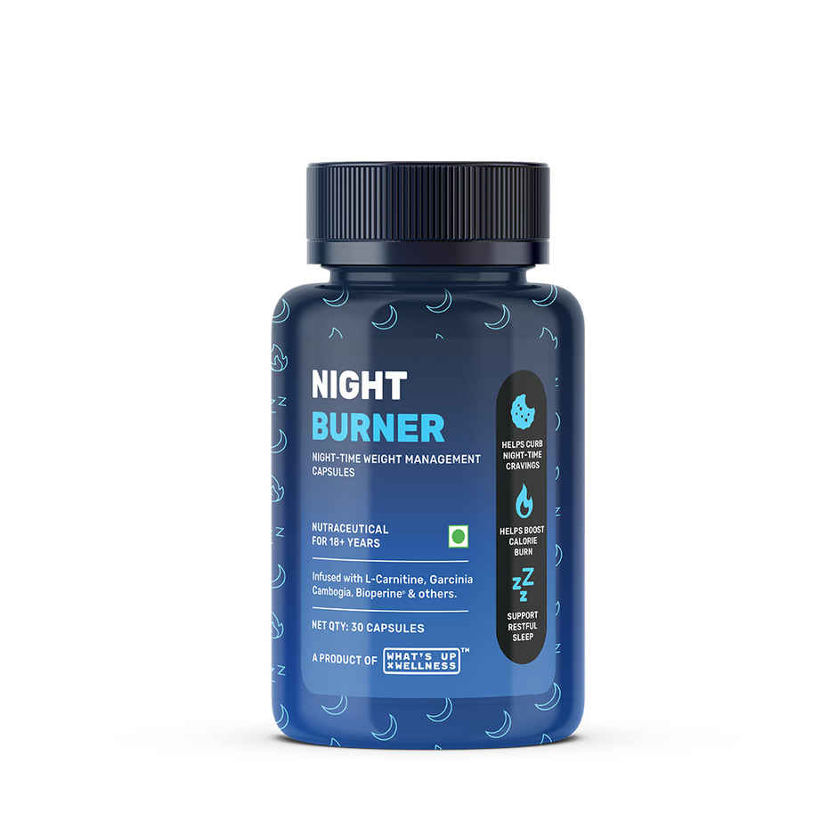 Whats Up Wellness Night Burner Capsules | Weight Loss Fat Burner