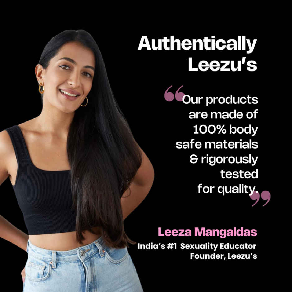 Leezu's Dilbar Womens Personal Massager with Suction Cup Base