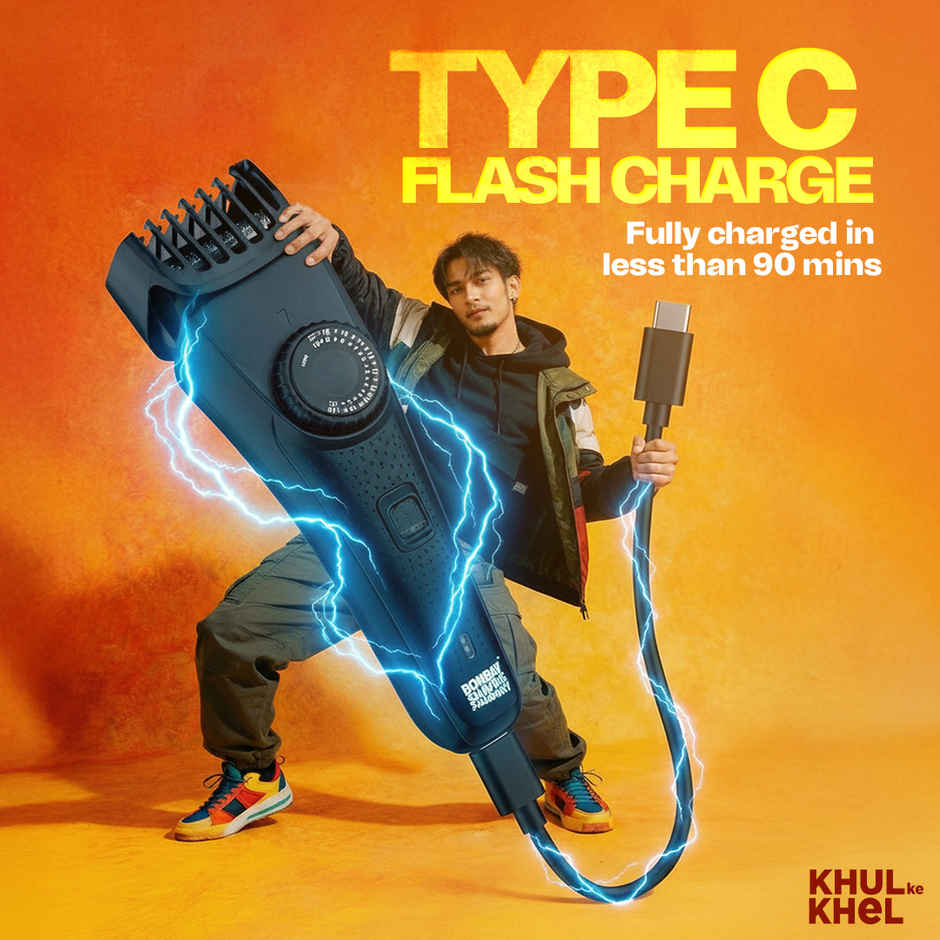 Bombay Shaving Company Type C Charging Trimmer | Power Styler