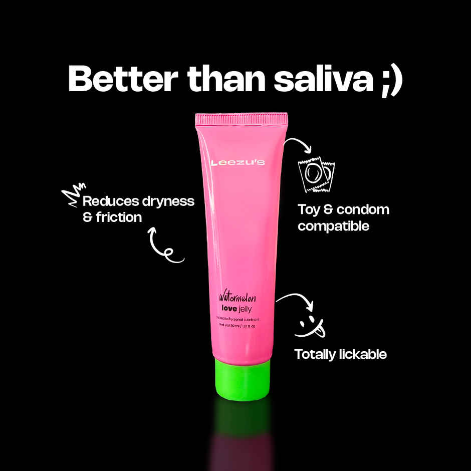 Leezu's Water-Based Love Jelly Lubricant (Watermelon)