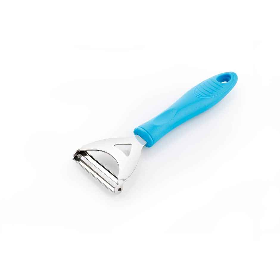 Crystal Super Veg Swivel Stainless Steel Peeler (Colour May Vary)