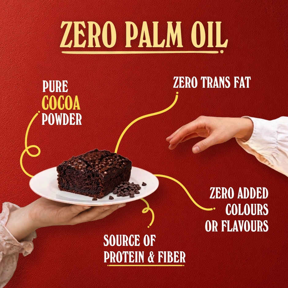 The Baker's Dozen Choco Chip Cake |Eggless Cake | Chocolate Cake | Tea Cake | Made with Cocoa Powder