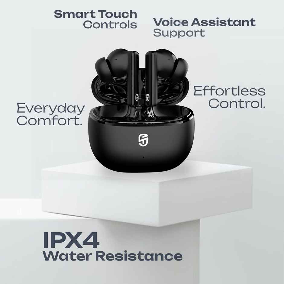 SnapUp Snapods S511 Ion True Wireless in-ear Earbuds - Deep Black