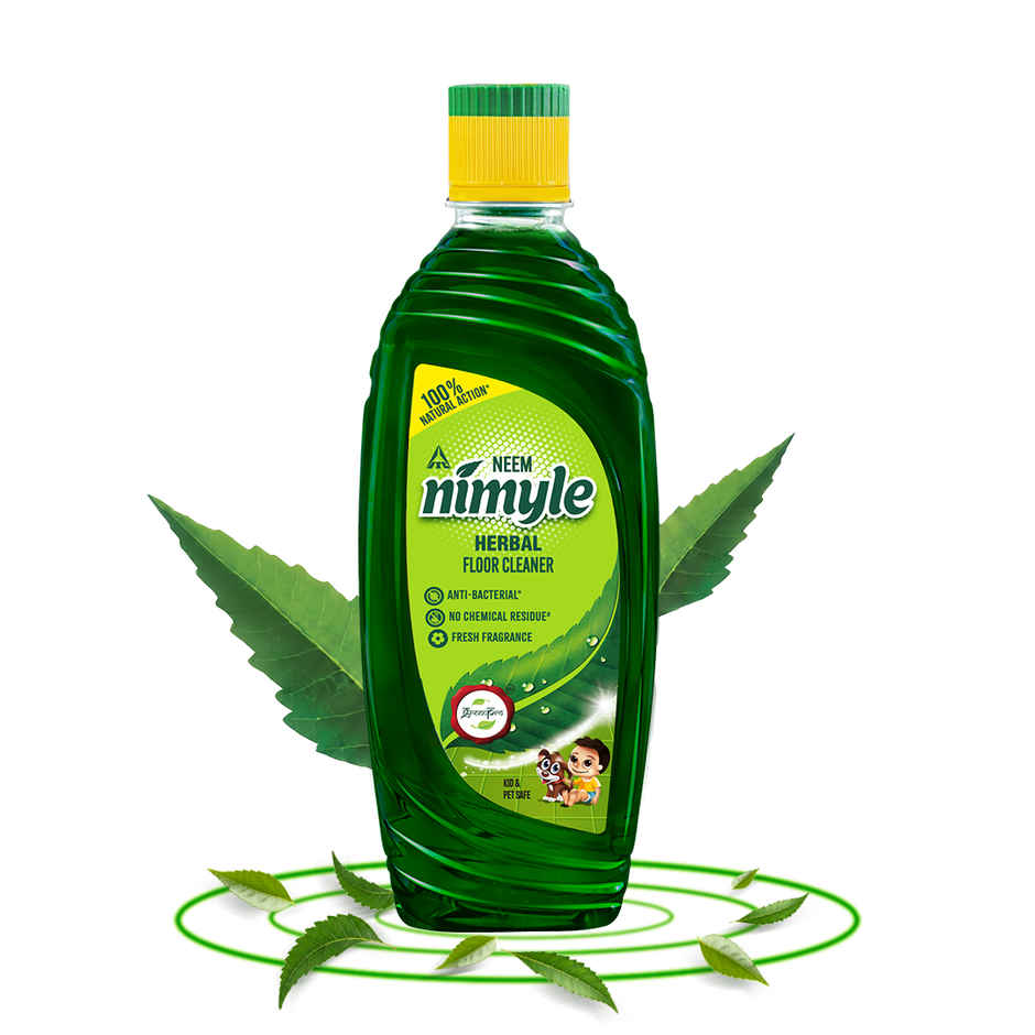 Nimyle Herbal Floor Cleaner | 99.9% Anti-Bacterial | Kid & Pet Safe