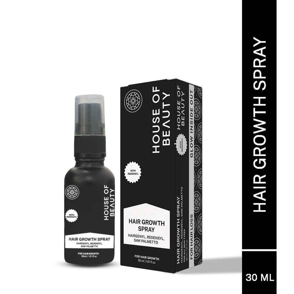 House of Beauty Hair Growth Spray | Hair Loss & Thinning | Procapil, Redensyl, Hairgensyl, Biotin, Anagain