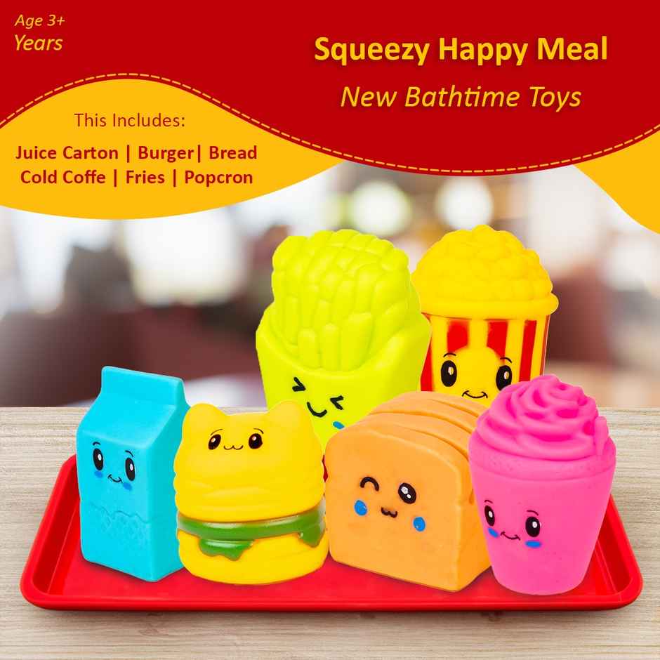 Ratna's Squeezy Happy Meal 6Pcs | Assorted
