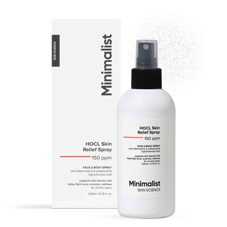 Minimalist Hocl Skin Relief Spray 150Ppm