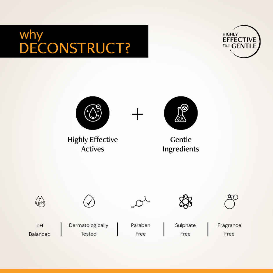 Deconstruct Vitamin C Brightening Face Moisturizer | Evens Skin Tone
