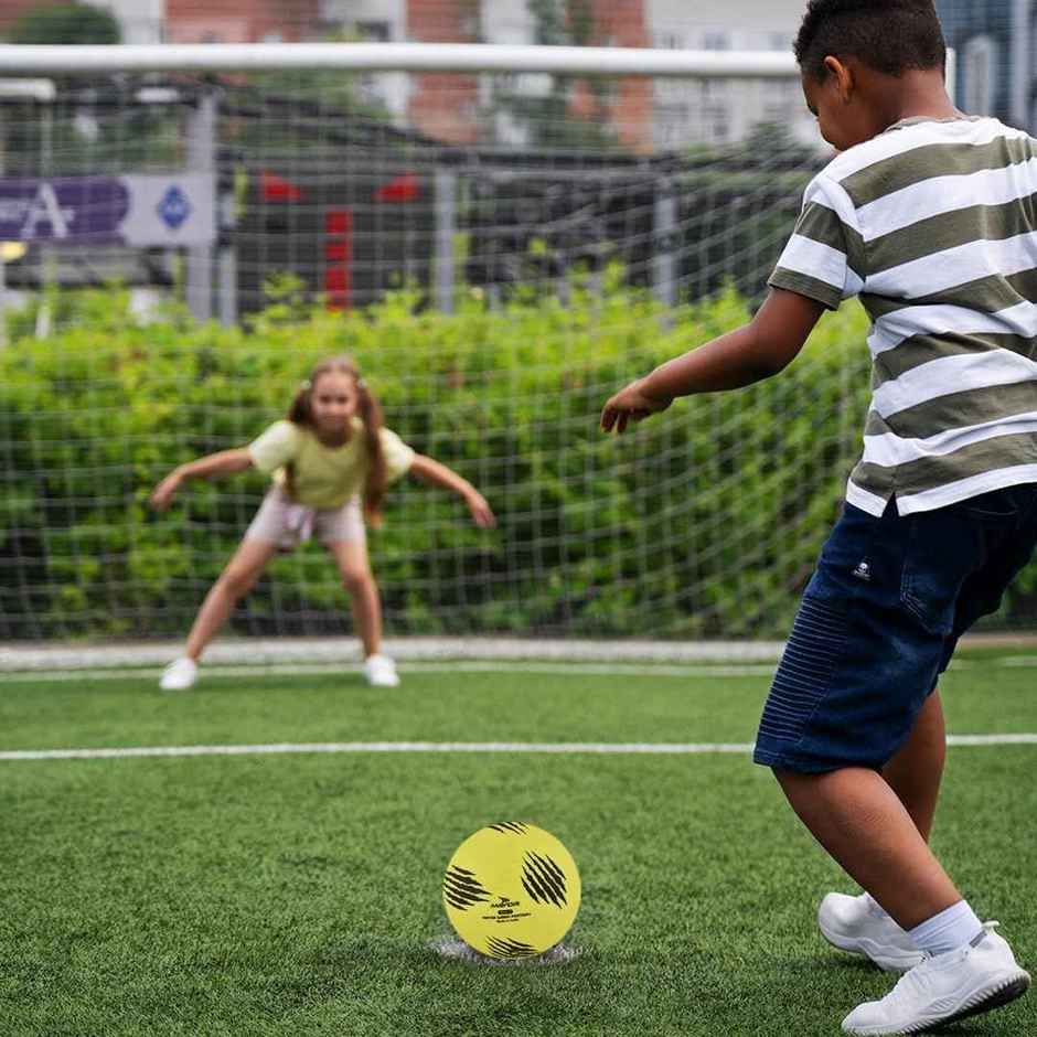 Mayor Sammy Soft Rubber Kids Football For Age Group Below 9 Years - Size- 3 (Pack Of 1, Yellow)