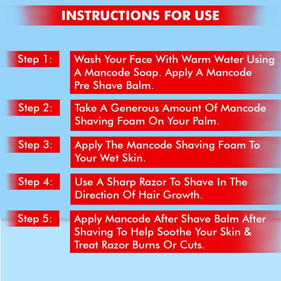 Mancode Shaving Foam