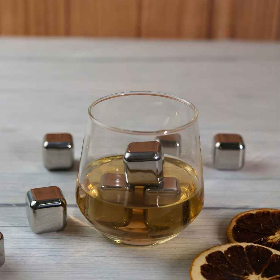 Bar Box Ice Cubes Chilling Whiskey Stones For Your Favorite Beverage Ideal For Whiskey | Pack of 8