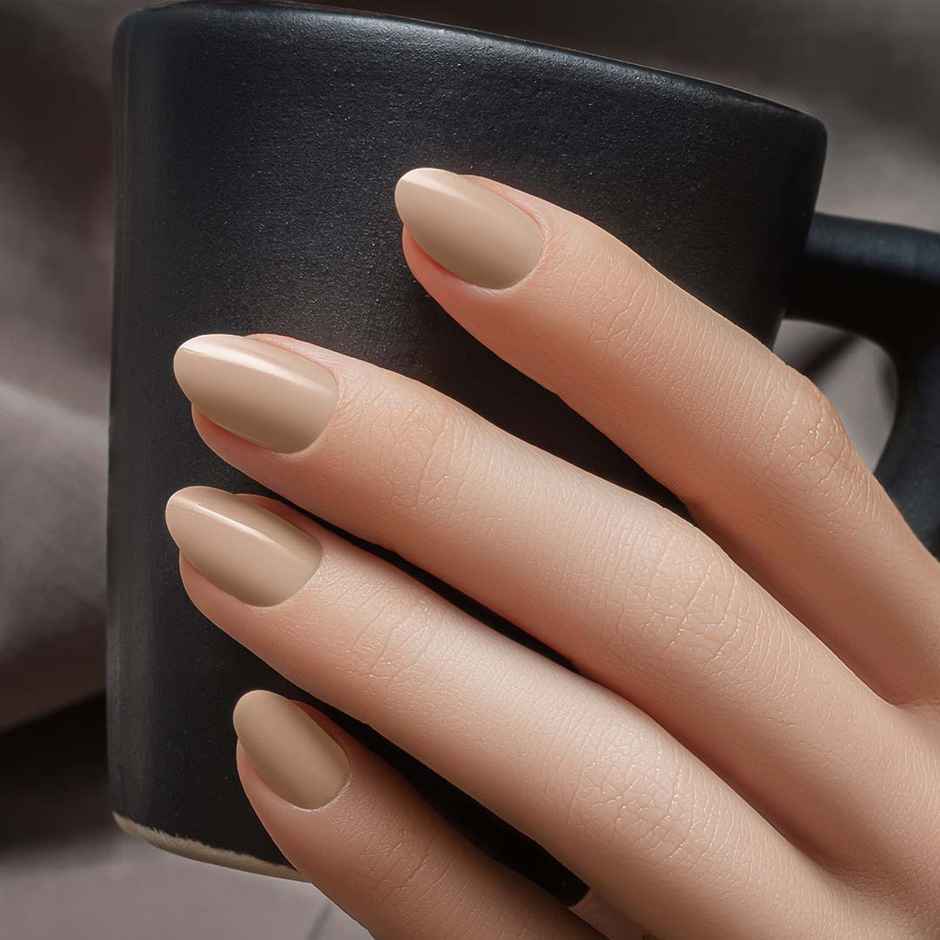 Lotus Make-Up Ecostay Nail Enamel Flat White E74 | Easy to Apply | Glossy Finish