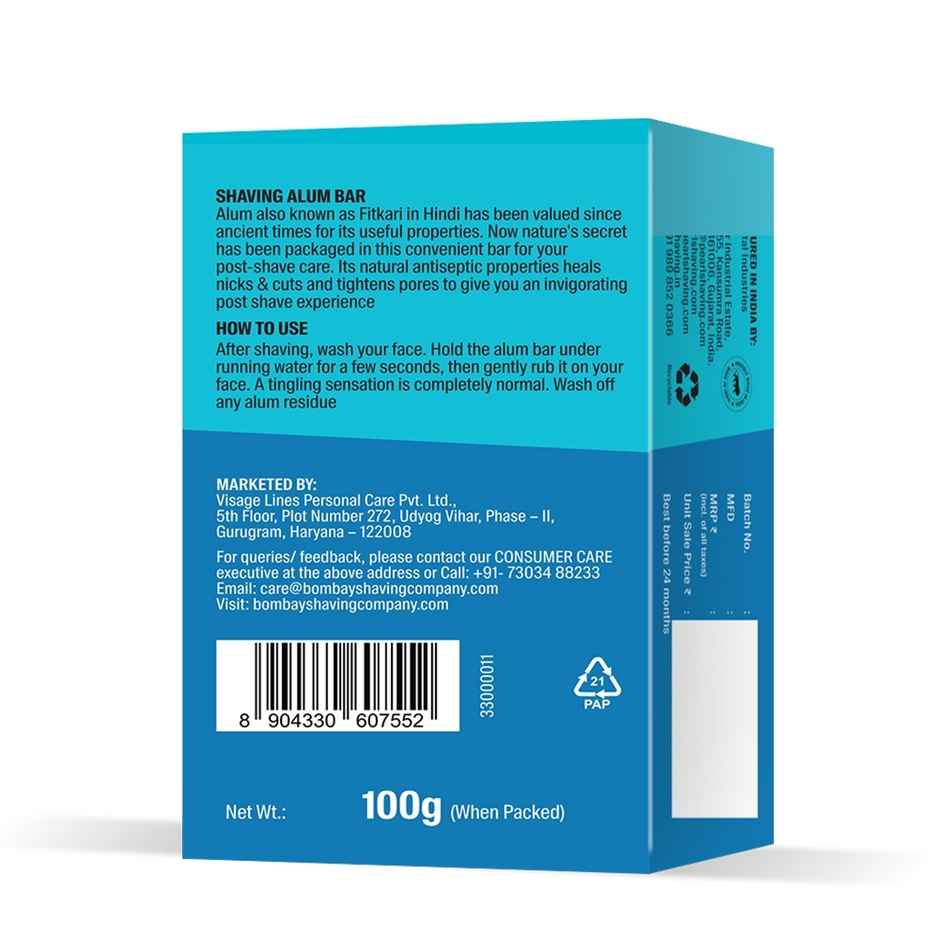 Bombay Shaving Company Fitkari Bar