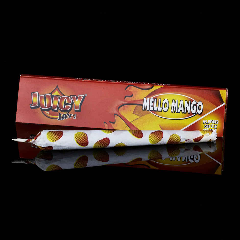Juicy Jay's Mango Flavoured Rolling Paper King Size Slim - 32 Leaves/Pack