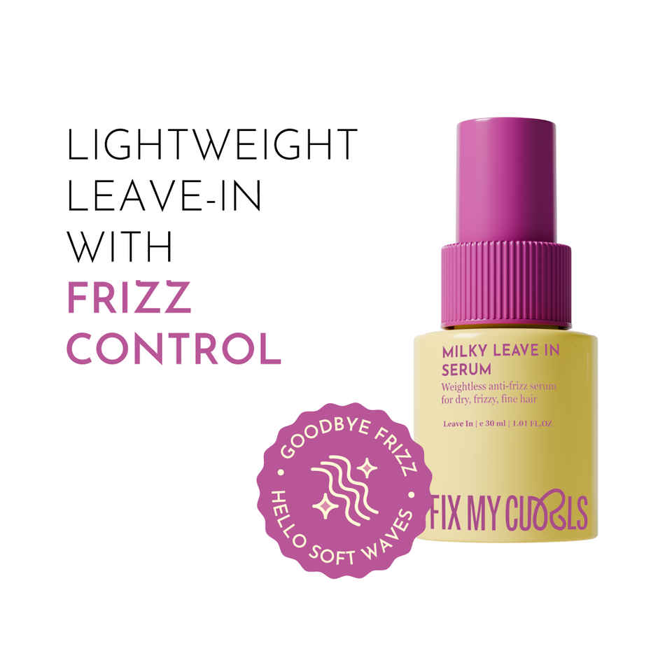 Fix My Curls Milky Leave in Hair Serum