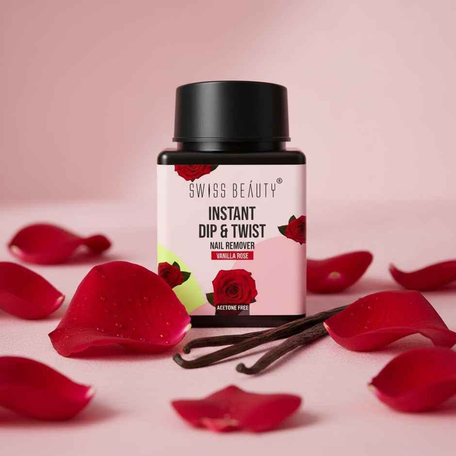 Swiss Beauty Instant Dip and Twist Nail Paint Remover - 02 Vanilla Rose