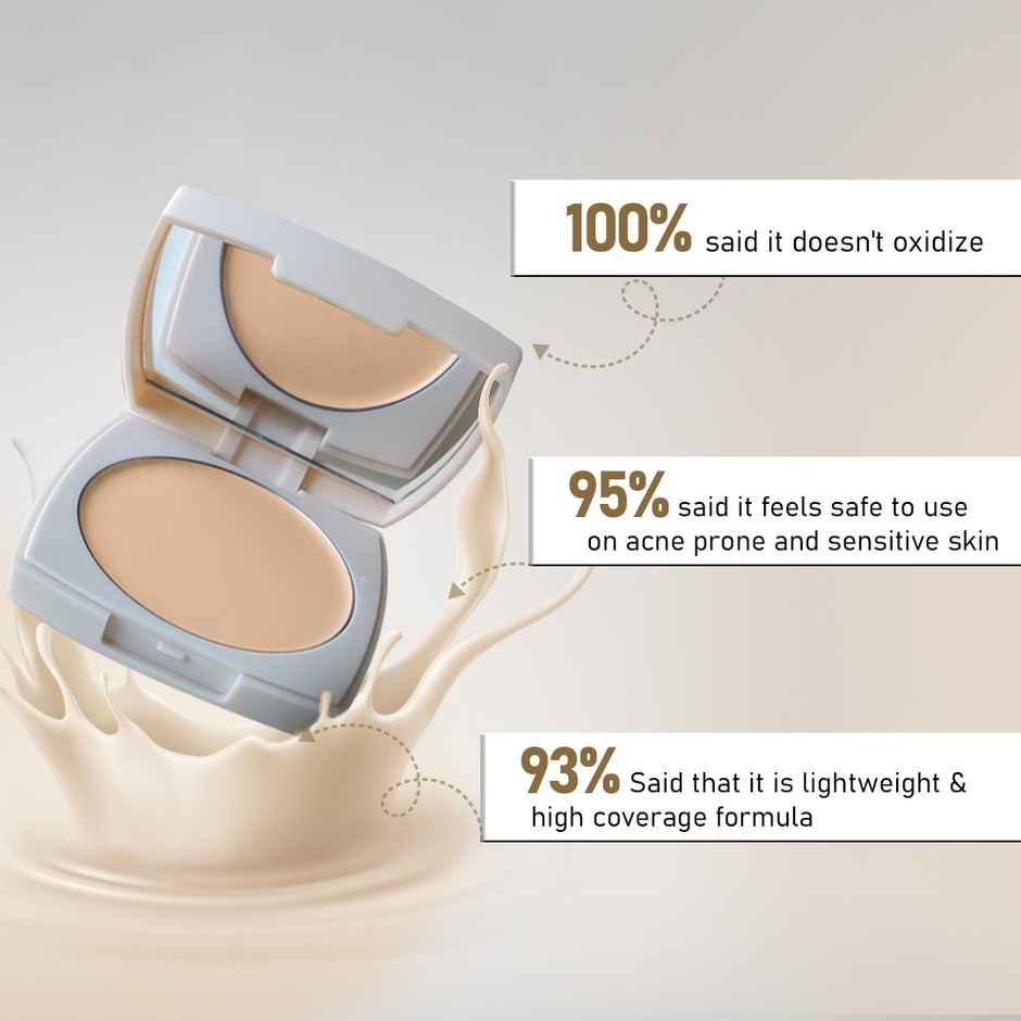 Flicka The Base Story Cream Foundation for Face Makeup, Waterproof & Long Lasting with SPF | Fair