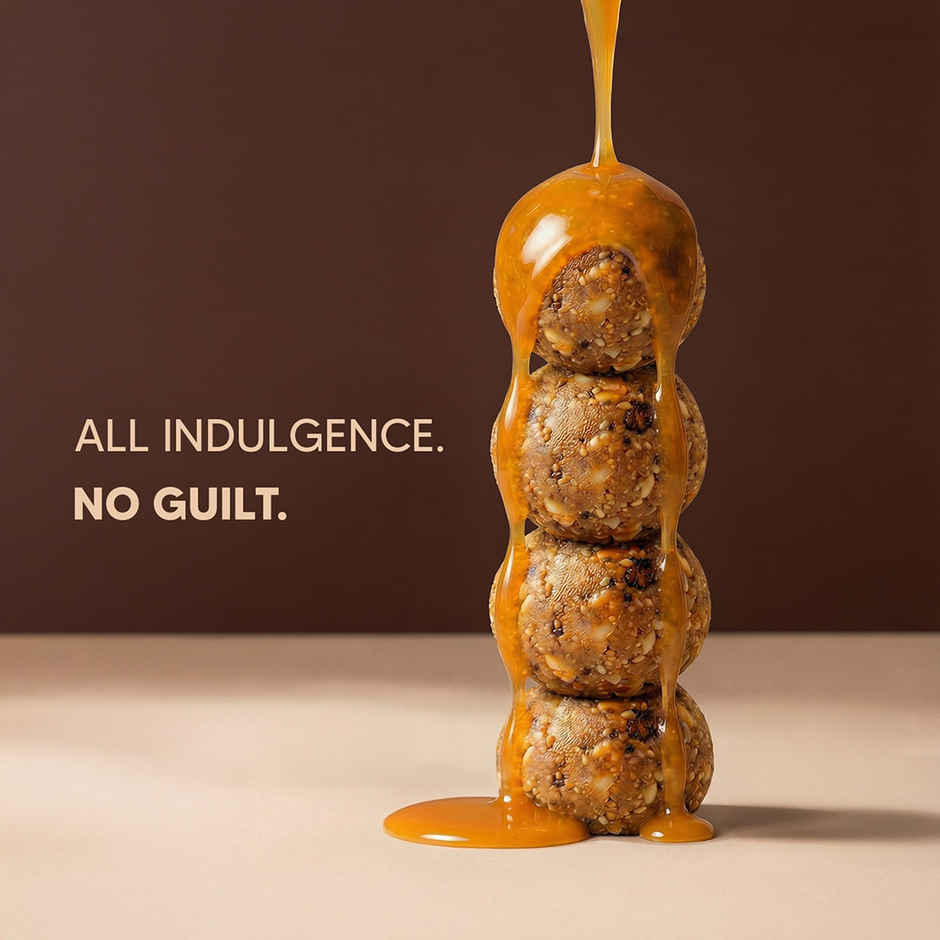 Eat Better Co Orange & Ginger Laddoos | No Added Sugar | High Protein, Truly Natural