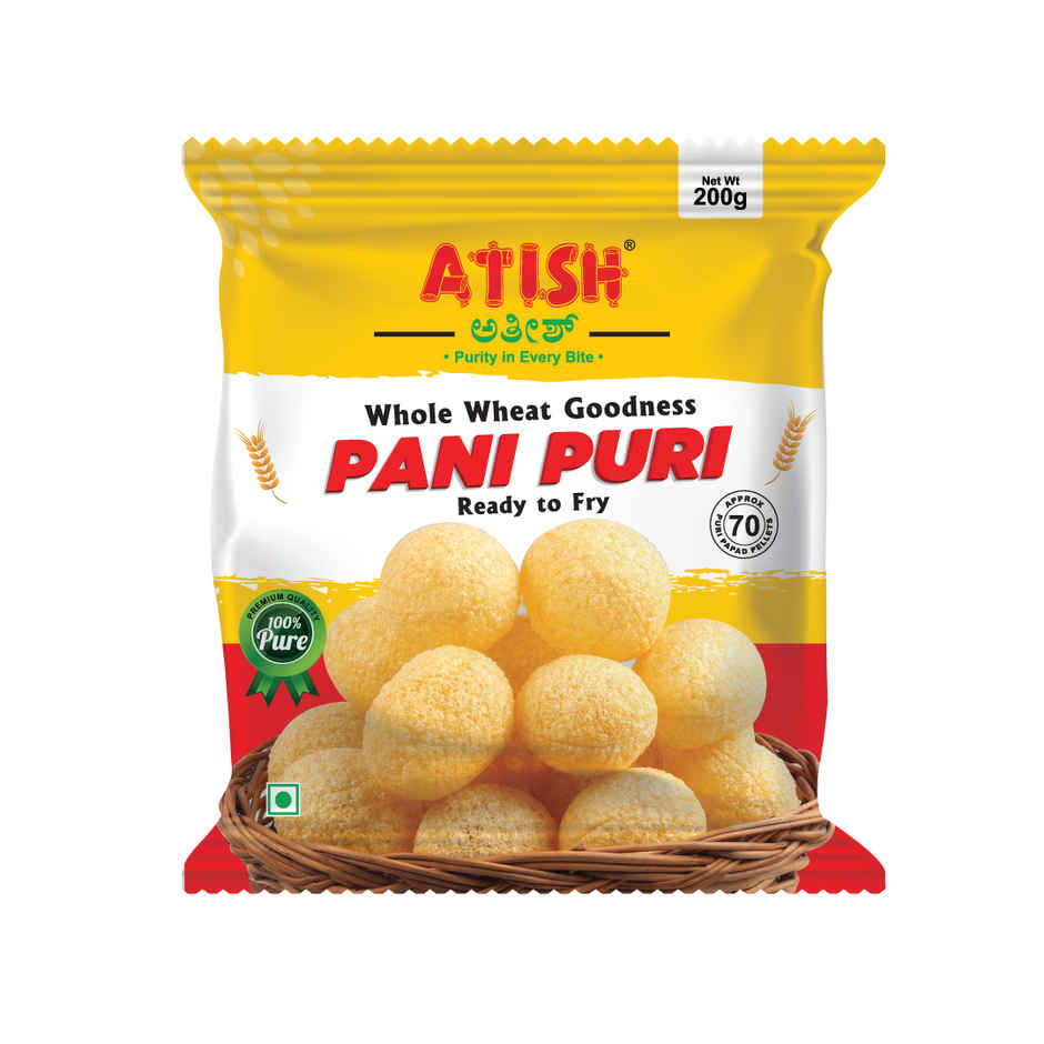 Atish Pani Puri Papad