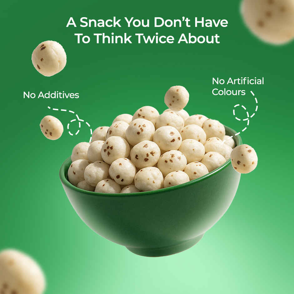 Khetika Premium Jumbo Makhana (Foxnut, Phool Makhana)