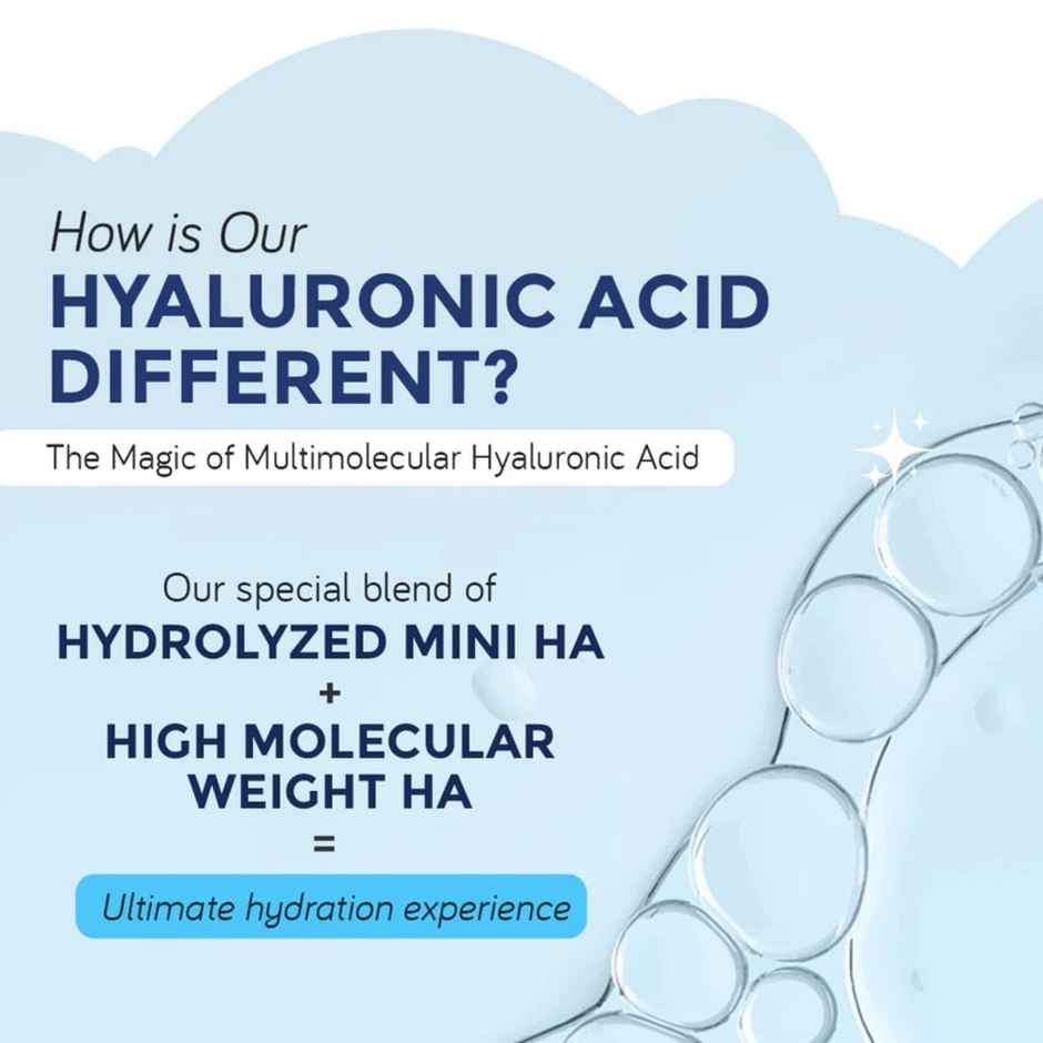 Moody 7D Hydro Burst Hybrid Water Sunscreen SPF 50 Pa +++, Hyaluronic & Coconut Water (50 Ml)