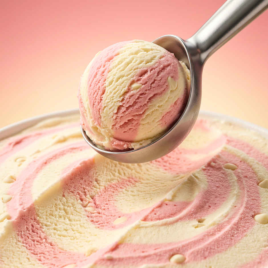 Dairy Day Vanilla & Strawberry Double Sundae Ice Cream Tub