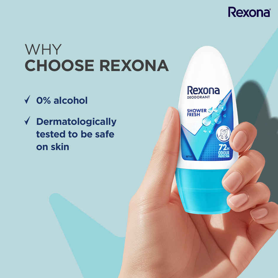Rexona Shower Fresh Underarm Roll On Deodorant For Women Combo