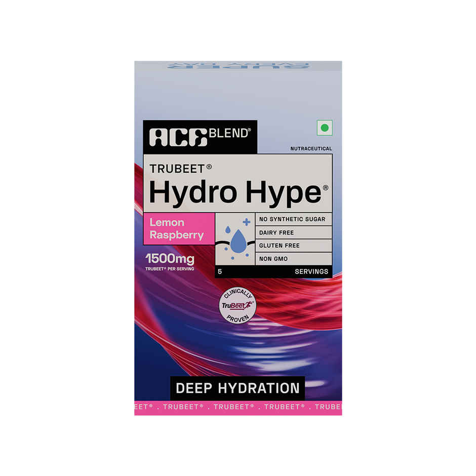 Ace Blend Hydration Powder Sachets Lemon Raspberry | Instant Electrolyte Replenishment