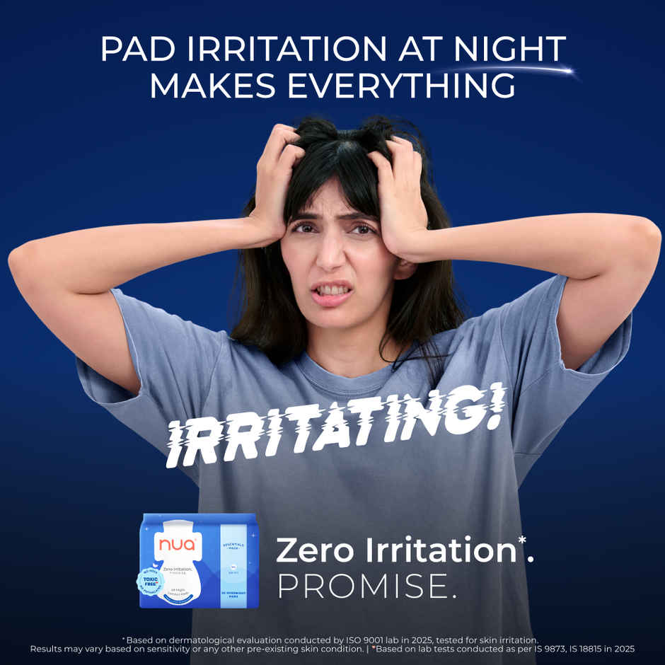 Nua All Night Comfort Sanitary Pads | 30 XXL