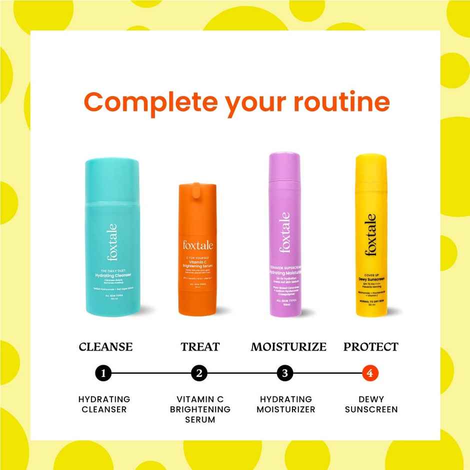 Foxtale Dewy Sunscreen SPF 70 PA++++