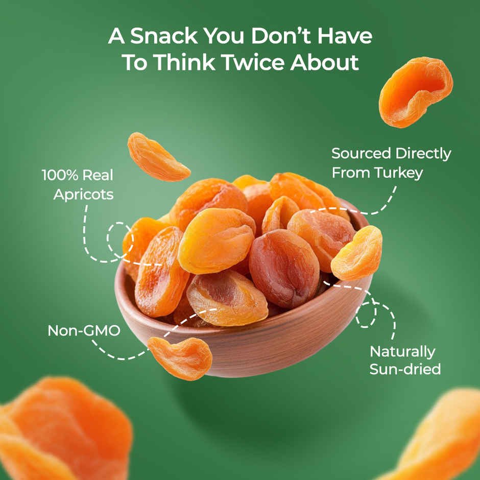 Khetika Premium Turkish Apricot (Khubani) | Rich in Fiber & Antioxidants