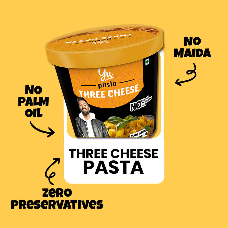 Yu Three Cheese Instant Pasta Cup