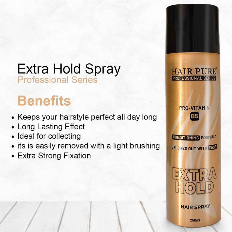 Hair Pure Hair Spray Extra Hold
